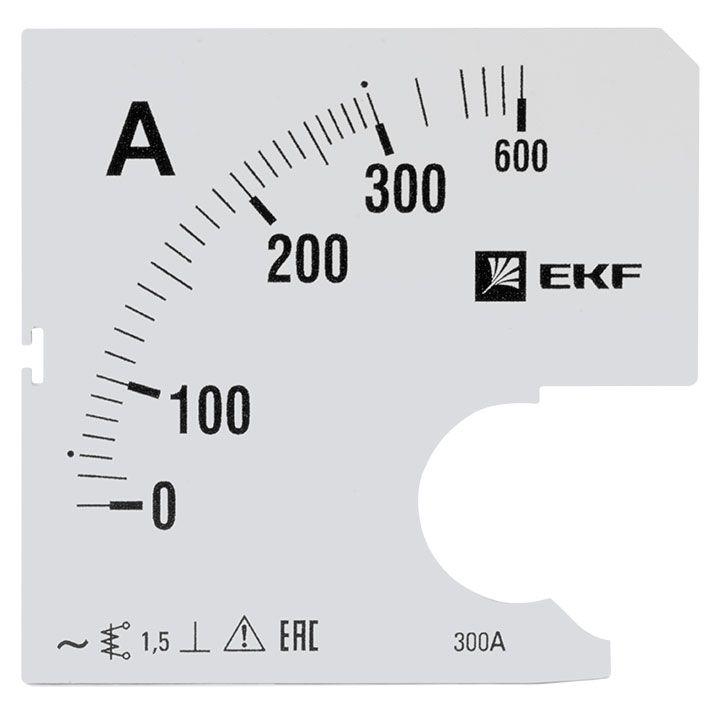 Шкала сменная для A961 300/5А-1.5 PROxima EKF s-a961-300 #1