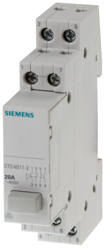 Кнопка 2 НО + 2 НЗ с функцией залипания сер. Siemens 5TE48112 #1