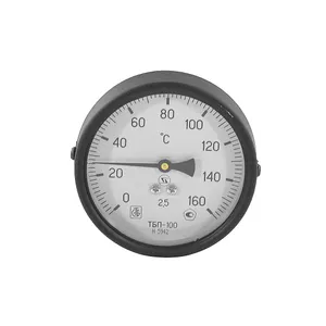 Термометр биметаллический осевой Дк100 L=50мм G1/2" 160С ТБП-Т ЗАВОД ТЕПЛОТЕХНИЧЕСКИХ ПРИБОРОВ