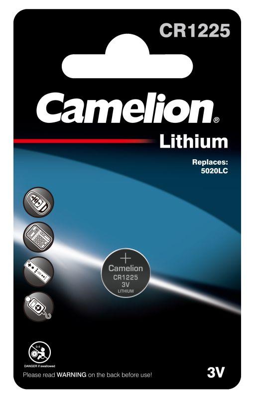 Элемент питания литиевый CR1225 BL-1 (блист.1шт) Camelion 3608 #1