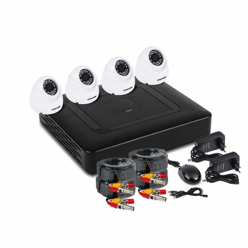Комплект видеонаблюдения на 4 внутр. камеры AHD-M (без HDD) PROCONNECT 45-0403 #1