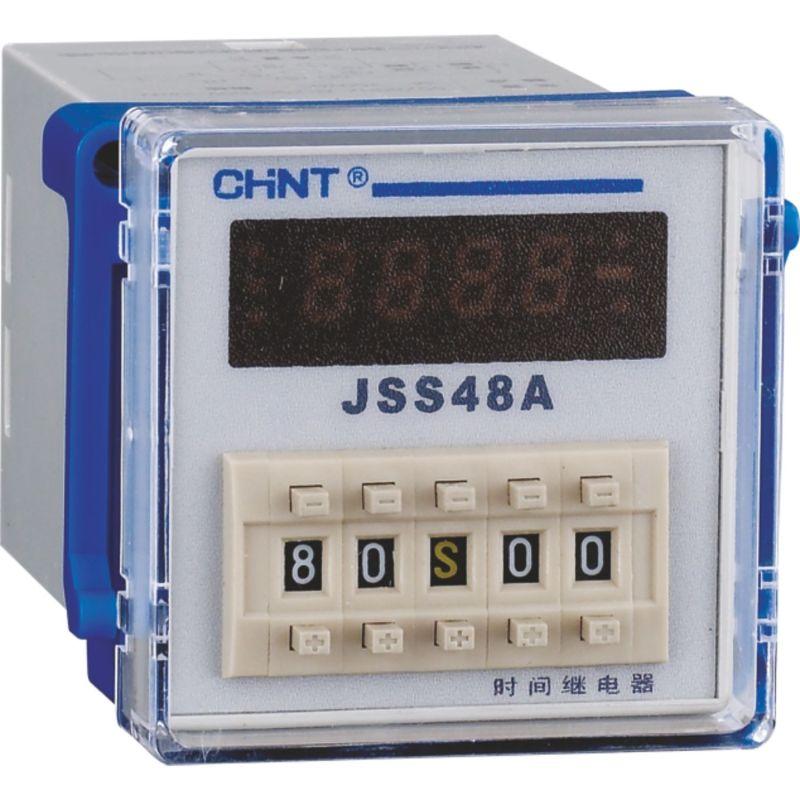 Реле времени JSS48A 8-контактный одно групповой переключатель многодиапазонной задержки питания AC/DC100V~240V CHINT 300084 #1