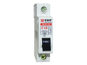 Автоматический выключатель 1P 40А (C) 4,5кА ВА 47-29 EKF Basic #1