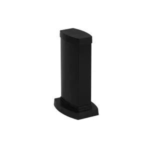Колонна-мини Snap-On 2 секции 0.3м с пластик. крышкой алюм. черн. Leg 653022