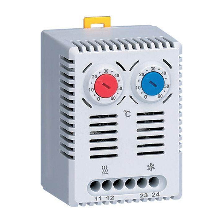 Термостат NO+NC (охлаждение и обогрев) на DIN-рейку 10A 230В IP20 PROxima EKF T2C10M #1