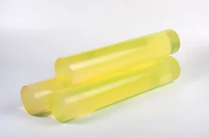 Полиуретан стержень Ф 100 мм (L=500 мм, ~5,0 кг, жёлтый) Китай 
