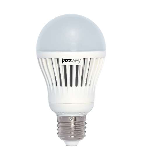 Лампа светодиодная PLED-ECO-A60 7Вт грушевидная 3000К тепл. бел. E27 570лм 230В JazzWay 1033178 #1