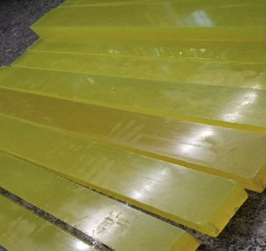 Полиуретан листовой 40 мм (500х500 мм, ~12.8 кг, жёлтый)   #3