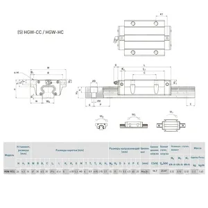 Опорный блок HIWIN HGW15CCZAH #4