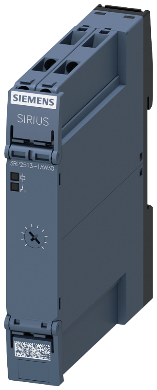 Реле времени электронное 1п контакт с задержкой срабатывания 1 диапазон уставок времени 5…100с 12…240В AC/DC (AC при 50/60Гц) индикация светодиодами винтовые клеммы Siemens 3RP25131AW30 #1
