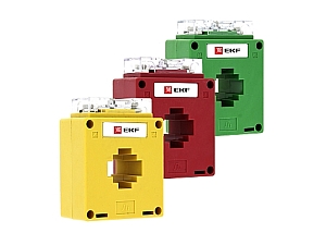 Трансформатор тока ТТЭ-30-250/5А класс точности 0,5 (color) EKF PROxima #1