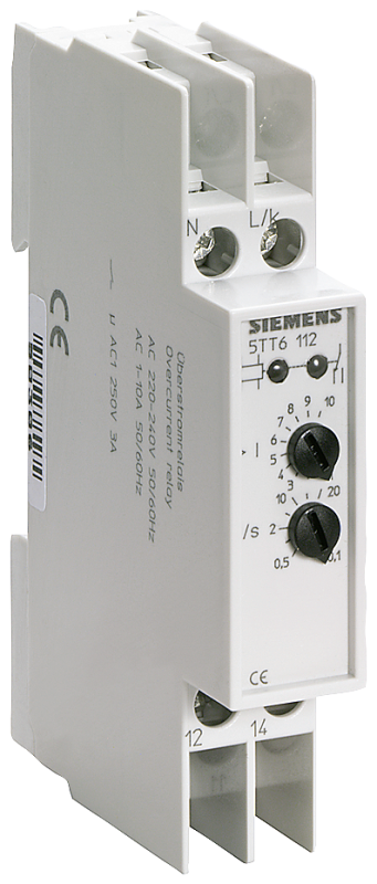 Реле тока N-тип AC 230В 10А 1-фаз. макс Siemens 5TT6112 #1