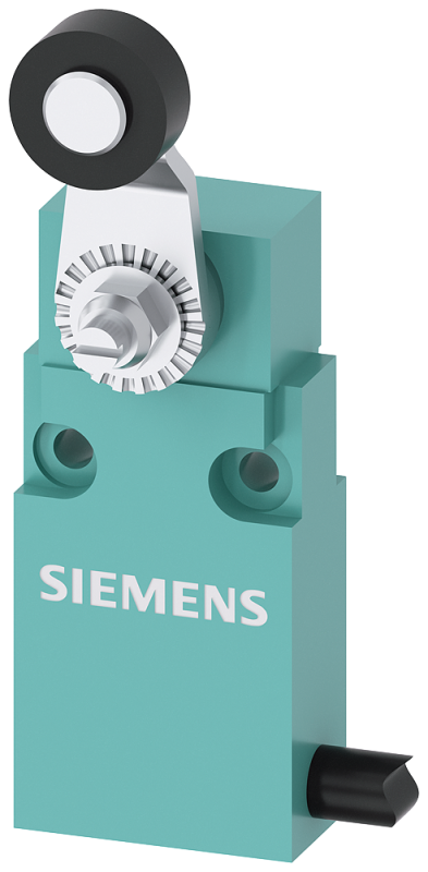 Выключатель позиционный компактный 30мм ширина с соед. кабелем 5М быстродействующие контакты (SNAP-ACTION) 1НО+1НЗ двусторнонний привод (поворотный рычаг) специальная конструкция Siemens 3SE54130CN201EA5 #1