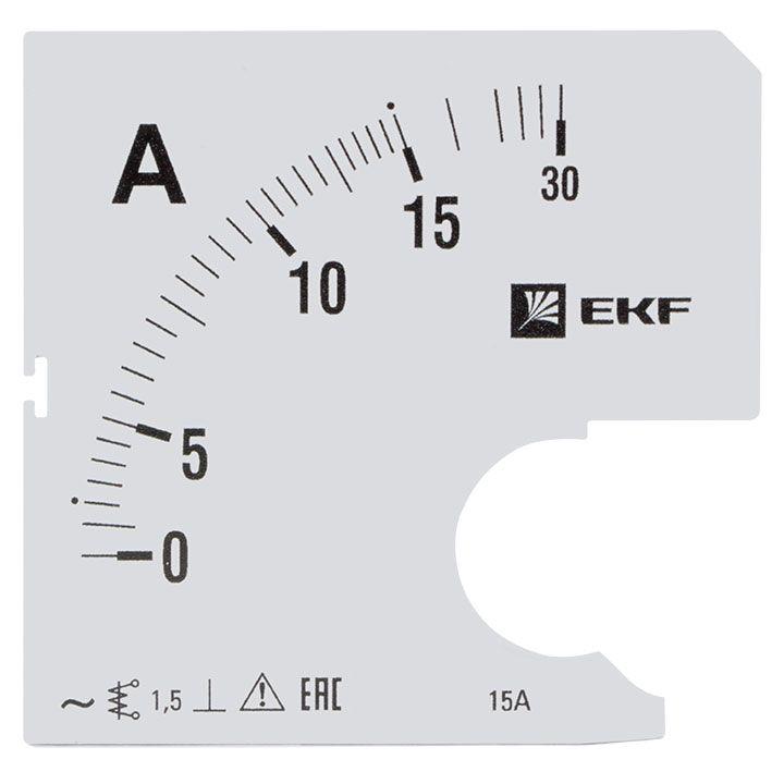 Шкала сменная для A961 15/5А-1.5 PROxima EKF s-a961-15 #1