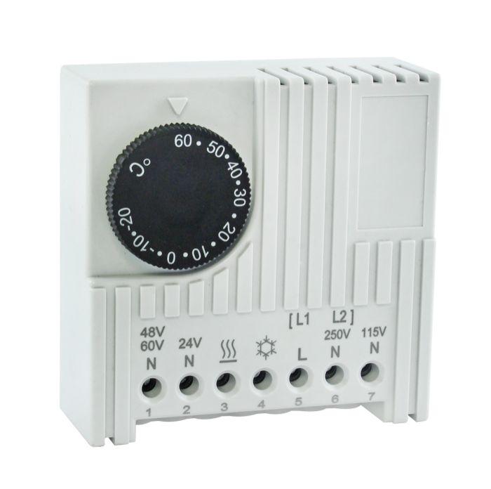 Термостат NO/NC (охлаждение/обогрев) на DIN-рейку 5-10А 230В IP20 PROxima EKF thermo-no-nc-din #1