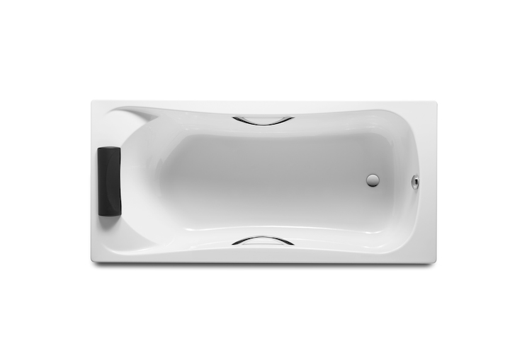 Ванна акриловая BeCool 170х80 с отверстиями для ручек без комплекта Roca ZRU9302852 #1