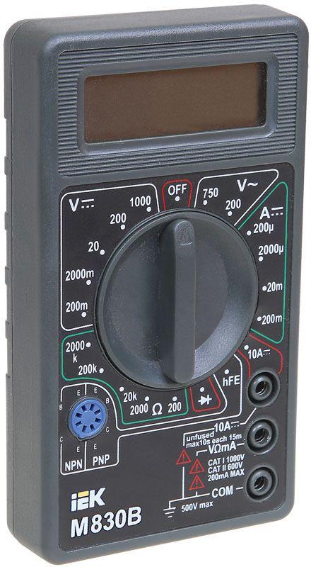 Мультиметр цифровой Universal M830B IEK TMD-2B-830 #1