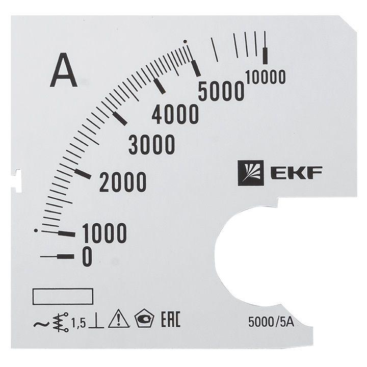 Шкала сменная для A961 5000/5А-1.5 PROxima EKF s-a961-5000 #1