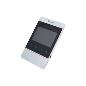 Монитор видеодомофона цветной 4.3дюйм формата AHD с сенсорным управлением детектором движения функцией фото/видеозаписи (модель AC-332) SECURIC 45-0332