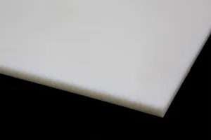Капролон листовой ПА-6  8 мм (~1000х1000 мм, ~10,0 кг) 1.145 г/ куб.см, бело-кремовый