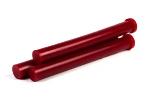 Полиуретан стержень Ф 45 мм   (L~400 мм, ~0,8 кг, красный) Россия 