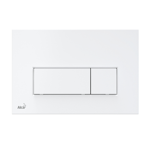 Кнопка для инсталляции белая механ Alca M570 #1