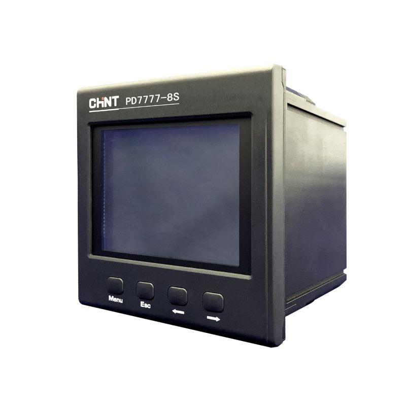 Прибор измерительный многофункциональный PD7777-8S3 3ф 5А RS-485 120х120 LCD дисплей 380В CHINT 765170 #1