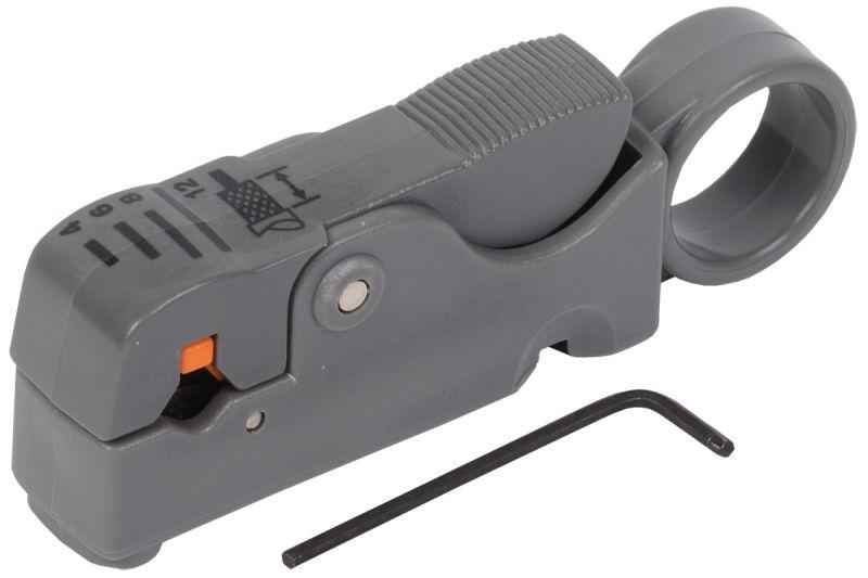 Инструмент для зачистки и обрезки коаксиального кабеля ITK TS2-GR10 #1