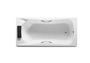 Ванна акриловая BeCool 170х80 с отверстиями для ручек без комплекта Roca ZRU9302852 #1