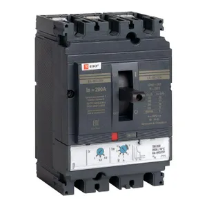 Выключатель автоматический 3п 250/200А 45кА ВА-99C Compact NS PROxima EKF mccb99C-250-200 #1