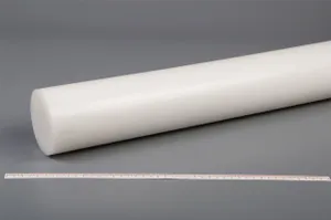 Полиацеталь стержень ПОМ-С Ф 90 мм (L=1000 мм, ~11,5 кг) 