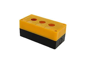 Корпус КП103 пластиковый 3 кнопки желтый EKF PROxima #1