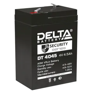 Аккумулятор ОПС 4В 4.5А.ч для прожекторов Delta DT 4045 #1