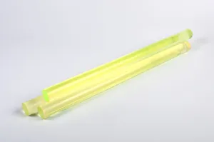 Полиуретан стержень Ф 30 мм   (L=500 мм, ~0,5 кг, жёлтый) Китай 
