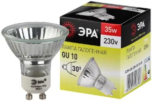 Лампа галогенная GU10-JCDR (MR16) -35W-230V ЭРА C0027385 #1