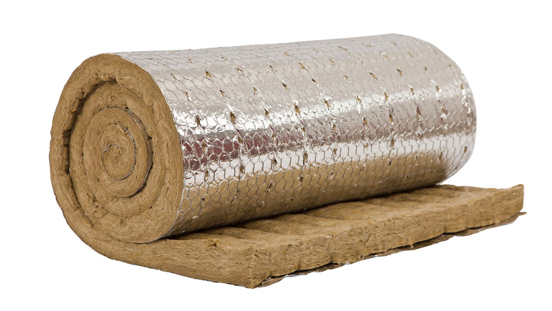 Rockwool wired mat 105 alu1