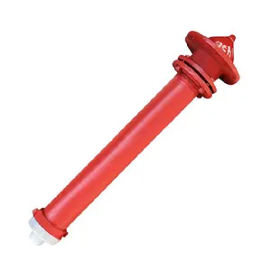 Гидрант пожарный подземный сталь Ду 125 750 мм Ру10 красный ГИДРОПРОМ-СПБ #3