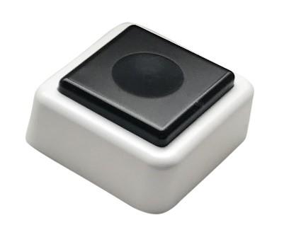 Кнопка звонка (выключатель для бытовых электрических звонков) Тритон ВЗ1-01 черн. #1