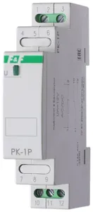 Реле промежуточное PK-1P/Un (монтаж на DIN-рейке 35мм 24В AC/DC 16А 1P IP20) F&F EA06.001.003 #1