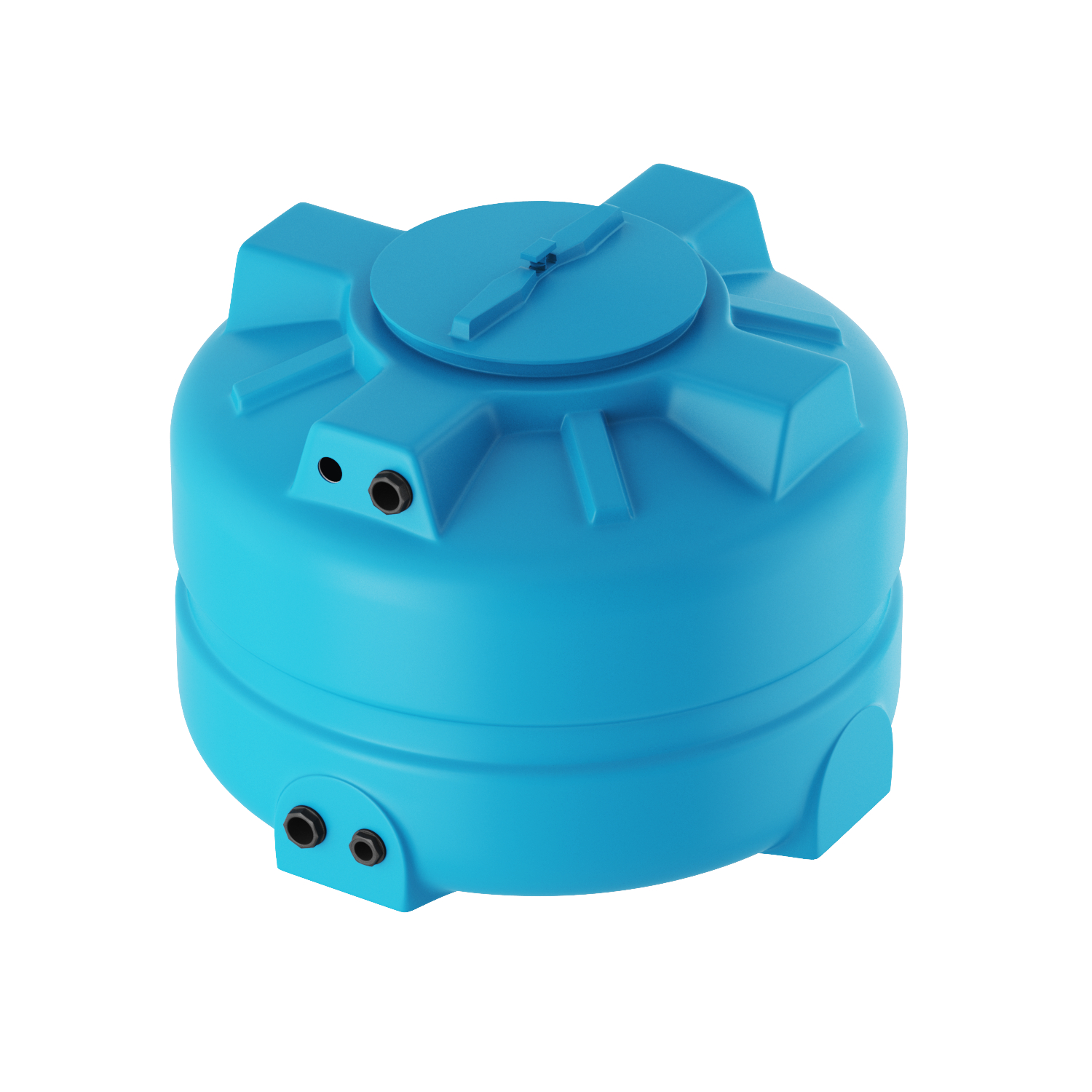 Ёмкость для воды ATV-200 BW 200 л сине-белый Акватек 0-16-2106 #2