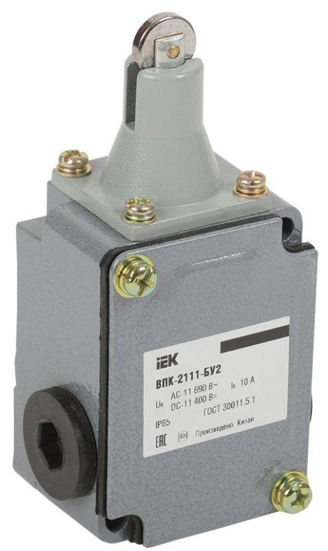 Выключатель концевой ВПК-2111-БУ2 толкатель с роликом IP65 IEK KV-1-2111-1 #1
