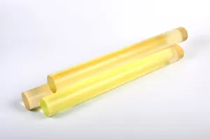 Полиуретан стержень Ф 50 мм   (L=500 мм, ~1,3 кг, жёлтый) Китай 