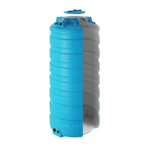 Ёмкость для воды ATV-750 BW 750 л сине-белый Акватек 0-16-2146 #1