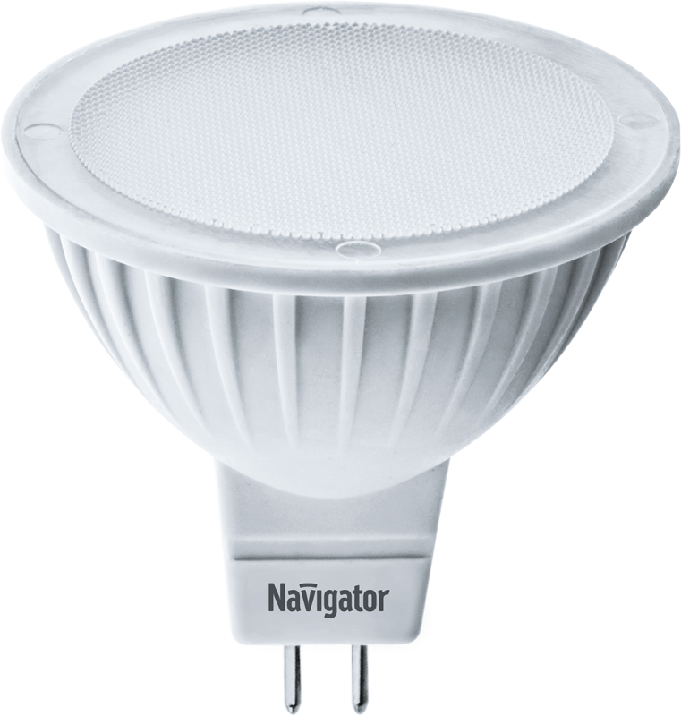 Лампа светодиодная 94 263 NLL-MR16-5-230-3K-GU5.3 5Вт 3000К тепл. бел. GU5.3 360лм 170-260В Navigator 94263 #1