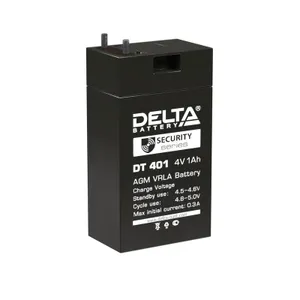 Аккумулятор ОПС 4В 1А.ч для фонарей ТРОФИ Delta DT 401 #1