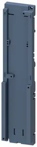 Адаптер DIN-рейки типоразмер S3 для механического крепления автоматического выключателя и контактора защелкивается на монтажной шине или для винтового крепления (одинарная упаковка) Siemens 3RA29421AA00