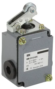 Выключатель концевой ВПК-2112-БУ2 рычаг с роликом IP65 IEK KV-1-2112-1 #1