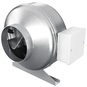 Вентилятор канальный центробежный серебристый Эра MARS GDF 125