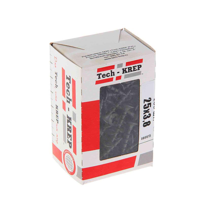 Саморез 3.8х25 гипсокартон-дерево (уп.200шт) коробка Tech-Krep 102120 #1