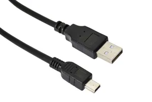 Шнур mini USB (male) - USB-A (male) 3м черн. Rexant 18-1136-2